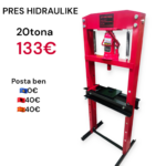 Press Hidraulike 20T